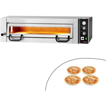 GGM Gastro Elektro Pizzaofen Power - 4x 34 cm - Manuell