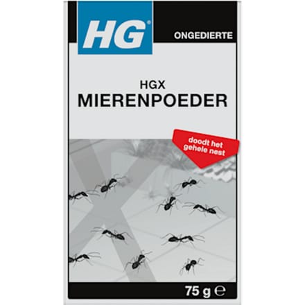 Mierenpoeder HG HGX buiten 75gram