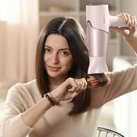 Philips Series 5000 - Föhn met diffuser – Thermoshield-technologie - Snel drogen - BHD530/20
