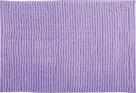 MSV Badmat - CHENILLE - Badkamermat - Microvezel - Paars