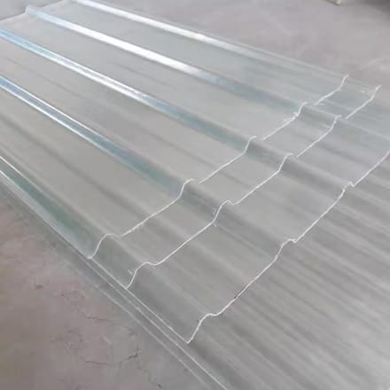 Heldere dakplaat - Glasvezel kas - Dakbedekking - Waterdicht slagvast - 4 stuks 0.9x1.7m - Transparant