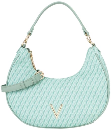 VALENTINO schoudertas Queen Re Hobo Bag Laguna / Multicolor mintgroen