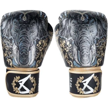 Thaise bokshandschoenen 8 Weapons Three Elephants 2.0