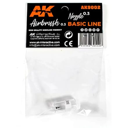Vervangbus AK Interactive Aerographe Ak Basic Line 0.3