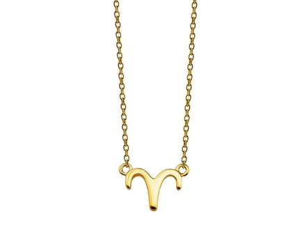 Ram Ketting Gold-plated Zodiac ZN004G