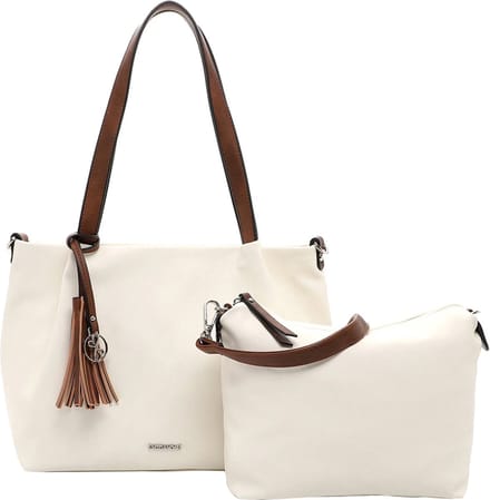 EMILY & NOAH Shopper E&N Elke ( 62791 ) - Dames handtassen - beige 400