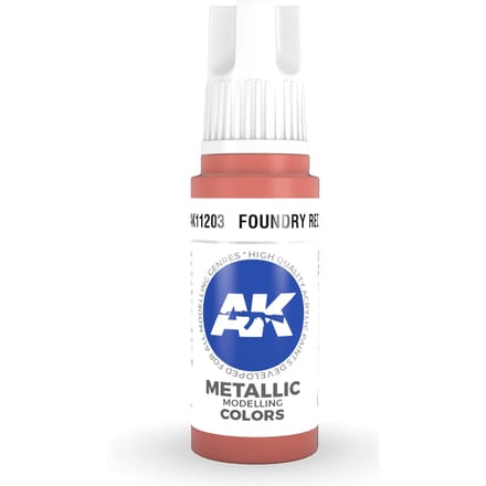 Foundry Red Acrylic Modelling Color - 17ml - AK-11203