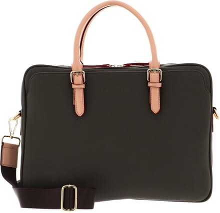 bugatti Business tas Laptoptas met laptopvak Ella Business Bag Olive Groene