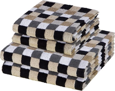 Cawö Sonstiges 2 X handdoek 2 X douchehanddoek - in set 4 pack Lifestyle