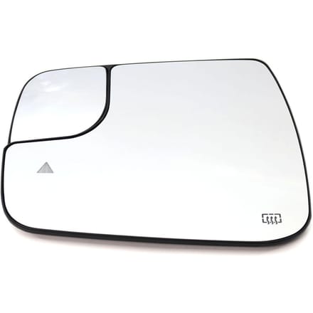 Rechtsvoor Verwarmd Dodehoekspiegelglas Vervanging voor Dodge Ram DT 2019-2021 Left GZ.FP054BL white