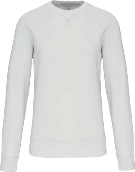Unisex Sweater met ronde hals merk Kariban Wit - S