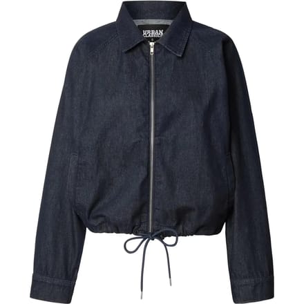 Urban Classics - Light Denim Balloon Jacket - M - Blauw
