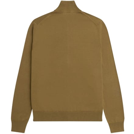 Fred Perry bruin klassiek sweatshirt met rits