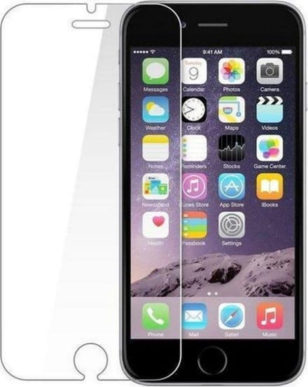 Screenprotector Geschikt voor iPhone 6/6s/7/8 -2 stuks - tempered glass - beschermlaag voor Apple iPhone 6/6s/7/8