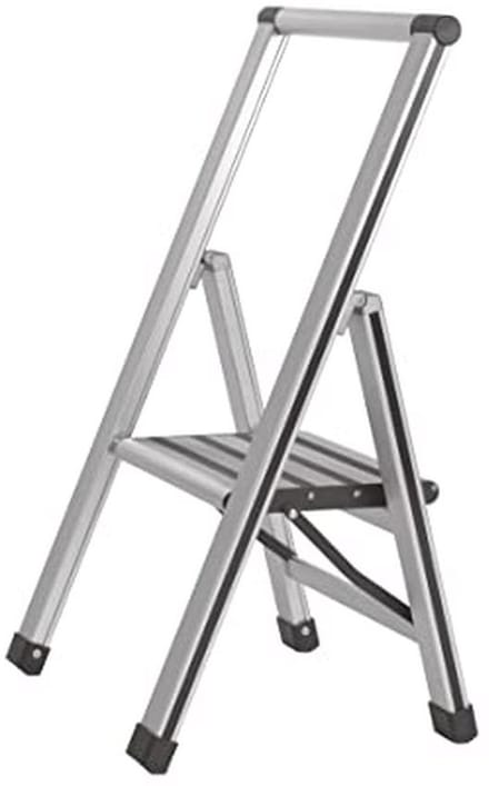 Aluminium Stepladder 1 Trede - Veilig en Ruimtebesparend Design