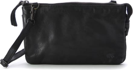 Bear Design Uma Crossbodytas Kleine Dames - Leer - Zwart