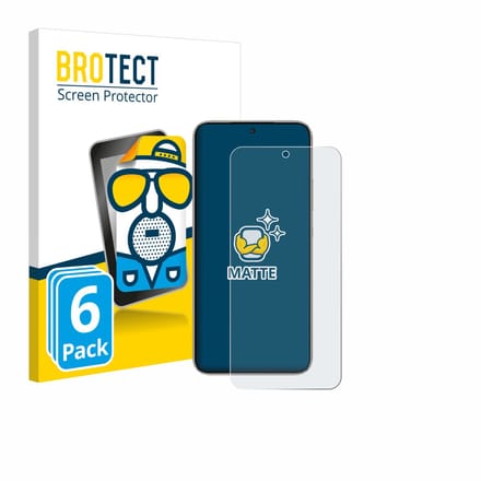 BROTECT - Screenprotector voor Honor X70i - Folie Beschermfolie matte 6 Stuks