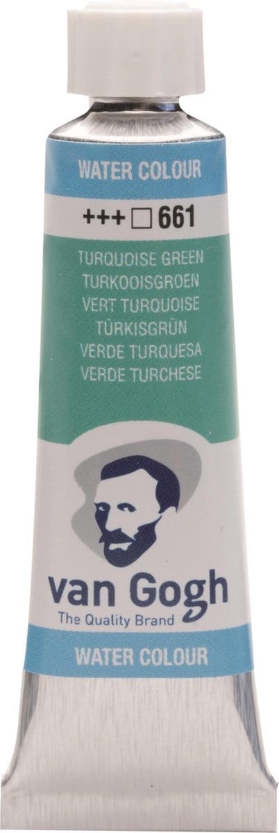 Van Gogh Aquarelverf Tube - 10 ml 661 Turkooisgroen