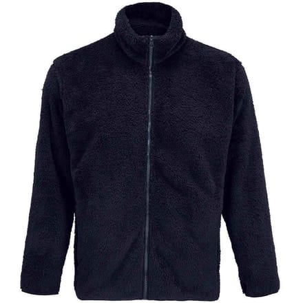 SOLS Vink Fluffy Jacket voor volwassenen (Marine)