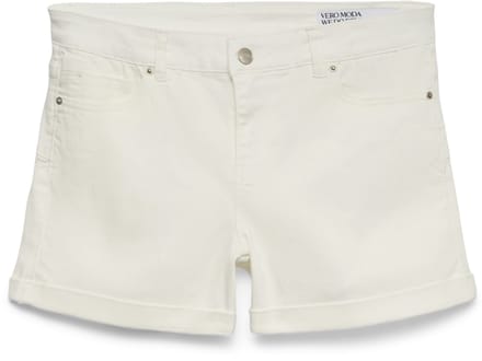 Vero Moda Broek Vmluna Mr Fold Shorts Mix Ga Noos 10279489 Cloud Dancer Dames Maat - M