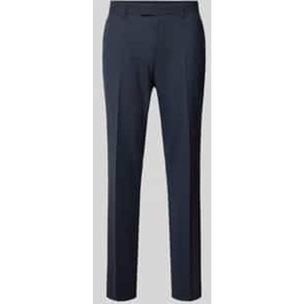 Slim fit pantalon met scheerwol Model 'P-GENIUS'