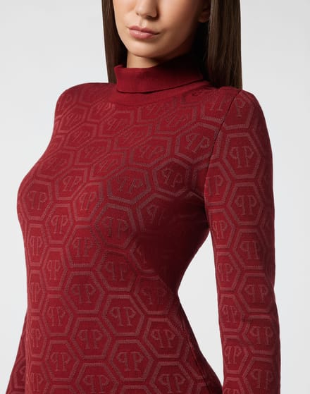 Knitted Turtleneck Monogram