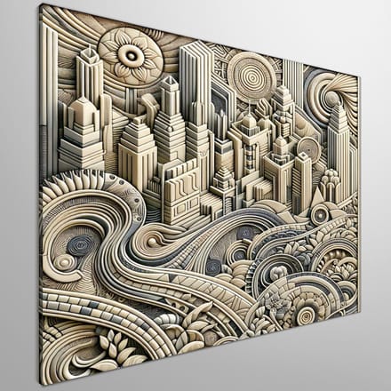 Kunstprint | Wanddecoratie | Canvas | 40 × 40 cm