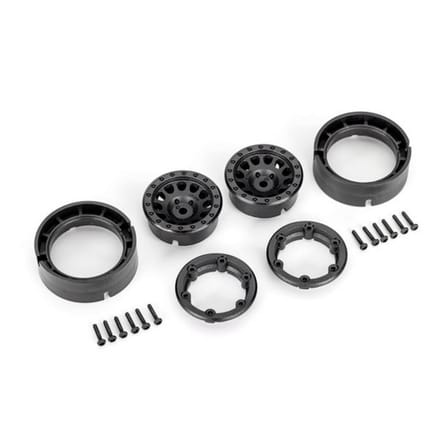 Traxxas TRX-9781 Methode velgen 1.0 met Beadlock zwart