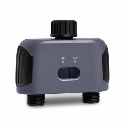 DIMICO Slimme Water Timer Bluetooth - Watertimer - Irrigatiesysteem - Besproeiingscomputer - Tuinbewatering - Regenvertraging