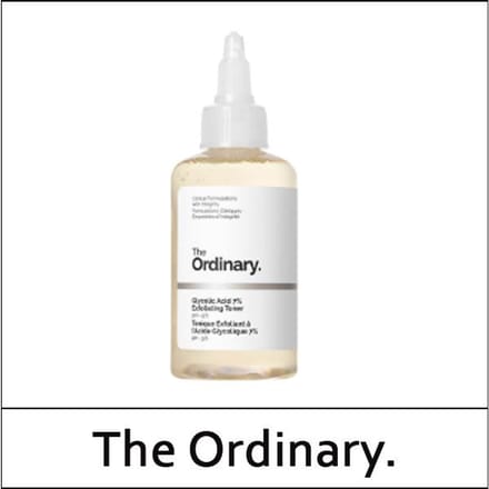 [het gewone.] (oy1) Glycolzuur 7% Exfoliërende Toner 240ml / (bo) white