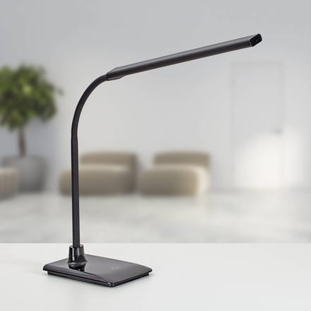 MAULpirro Bureaulamp - LED - Aluminium - Zwart - Dimbaar - Kantelbare Arm - Tafellamp