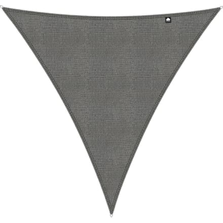 Kopu® Schaduwdoek Driehoek 4 mtr - 280 grams Waterdoorlatend - Grijs
