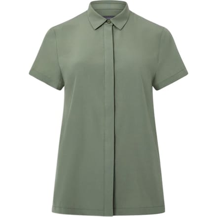 French Connection Pleat Back Button Thru Khaki Taglia: 8 | Magliette intime Outlet | Donna | Marrone