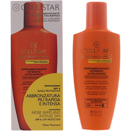 Collistar Sun Protection Intensive Ultra-Rapid Supertanning Body Treatment SPF 6 Zelfbruiners Dames 200 ml
