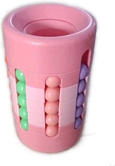 Spinner - educatief - pennenhouder - Magic cube - magic beans - rose