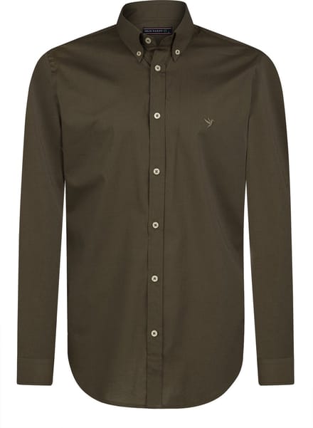 Felix Hardy Overhemd - Overhemden - 100% Katoen Heren Khaki - M