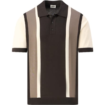 regular fit poloshirt in all-over look model 'TAMIAN'