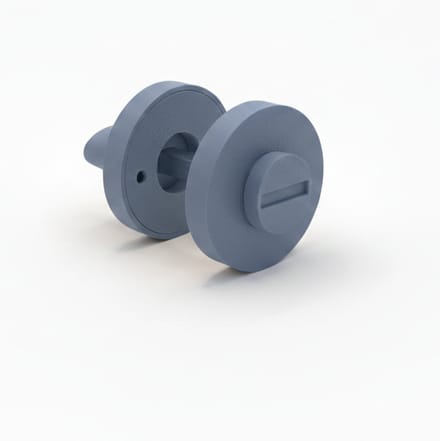 Home 3D® - WC Slot - Blauw - op Rond Rozet