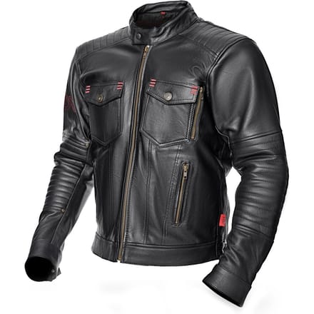 Leren motorjack ADRENALINE BOSTON PPE Maat M