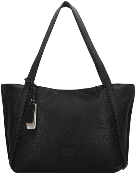 Gabor Schoudertas Elfie Zip Shopper Black Zwart