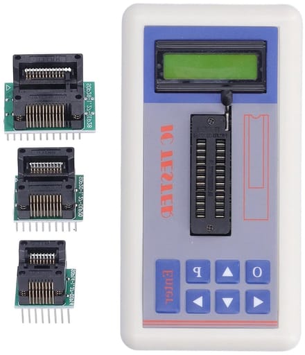 Multifunctionele IC Tester met meer dan 1300 schakelmodes, automatische transistoridentificatie en draagbaar ontwerp