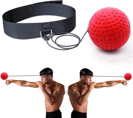 Box Reflex Bal - Hoofd Boxbal Reflexbal Kickboks Workout Speed Ball Punch Trainer Hoofdband