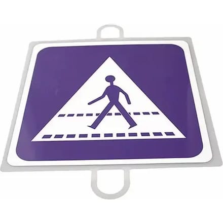 Kind-voetgangersoversteekplaats bord Softee