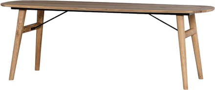 Tower Living Eetkamertafel Aura Naturel Deens Ovaal 220cm