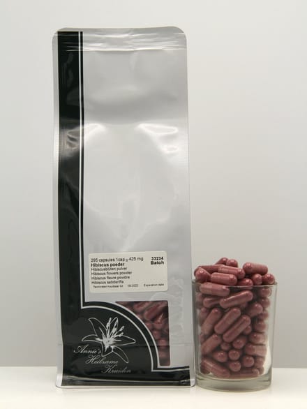 Hibiscus capsules 295 stuks