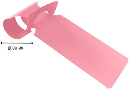 CombiCraft Grote sleufetiketten 273,5x59mm roze - per 500 stuks