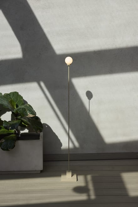 Northern Snowball draagbare vloerlamp - NorthernSnowballGreyBeige