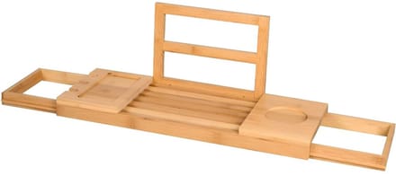 DnA® Badplank - Badkussen - Badplank Voor In Bad - Bruin - 4cm x 50cm x 18cm