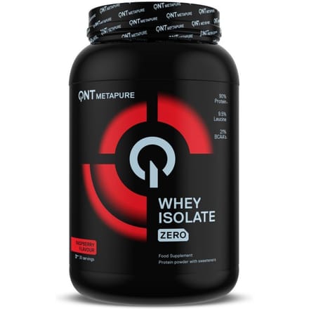 Frambozen Proteïne QNT Metapure Whey Isolate Zero 908 g