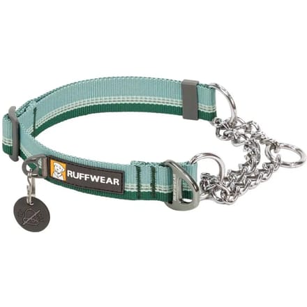 Ruffwear Chain Reaction Halsband - River Rock Green - 36/51 cm